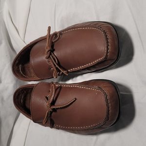 Banana Republic 9.5 D Brown leather driving moccasins